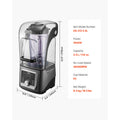 2.5L/3.5L Electric Blender for Smoothies 1400W