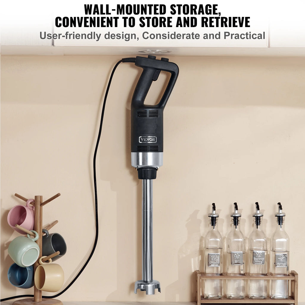 Commercial Immersion Blender 500 Watt Heavy Duty