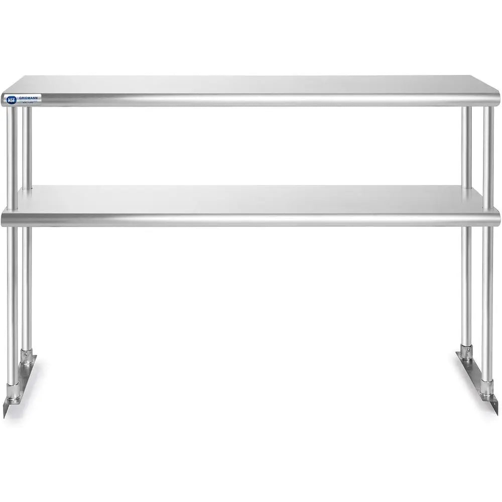 Commercial Kitchen Prep 2-Tier 48 x 12