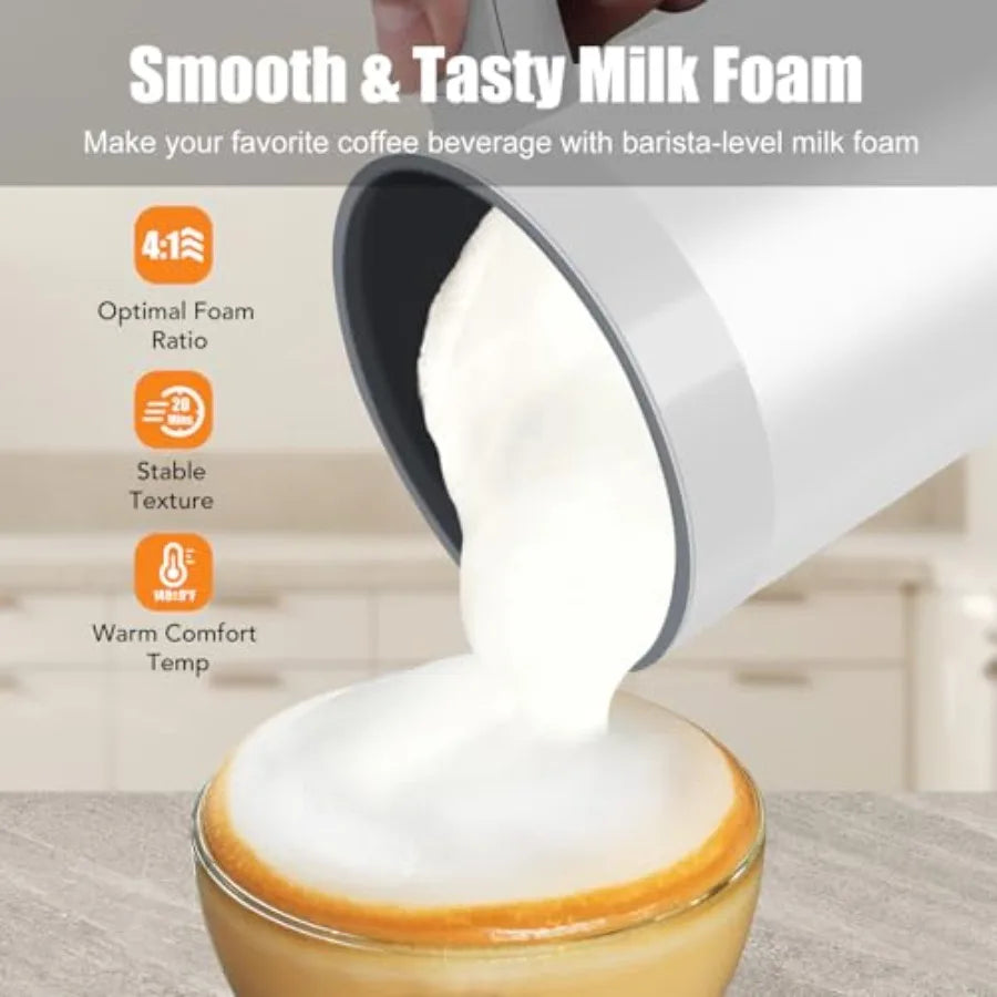 Milk Frother for Latte Cappuccino Macchiato Stainless