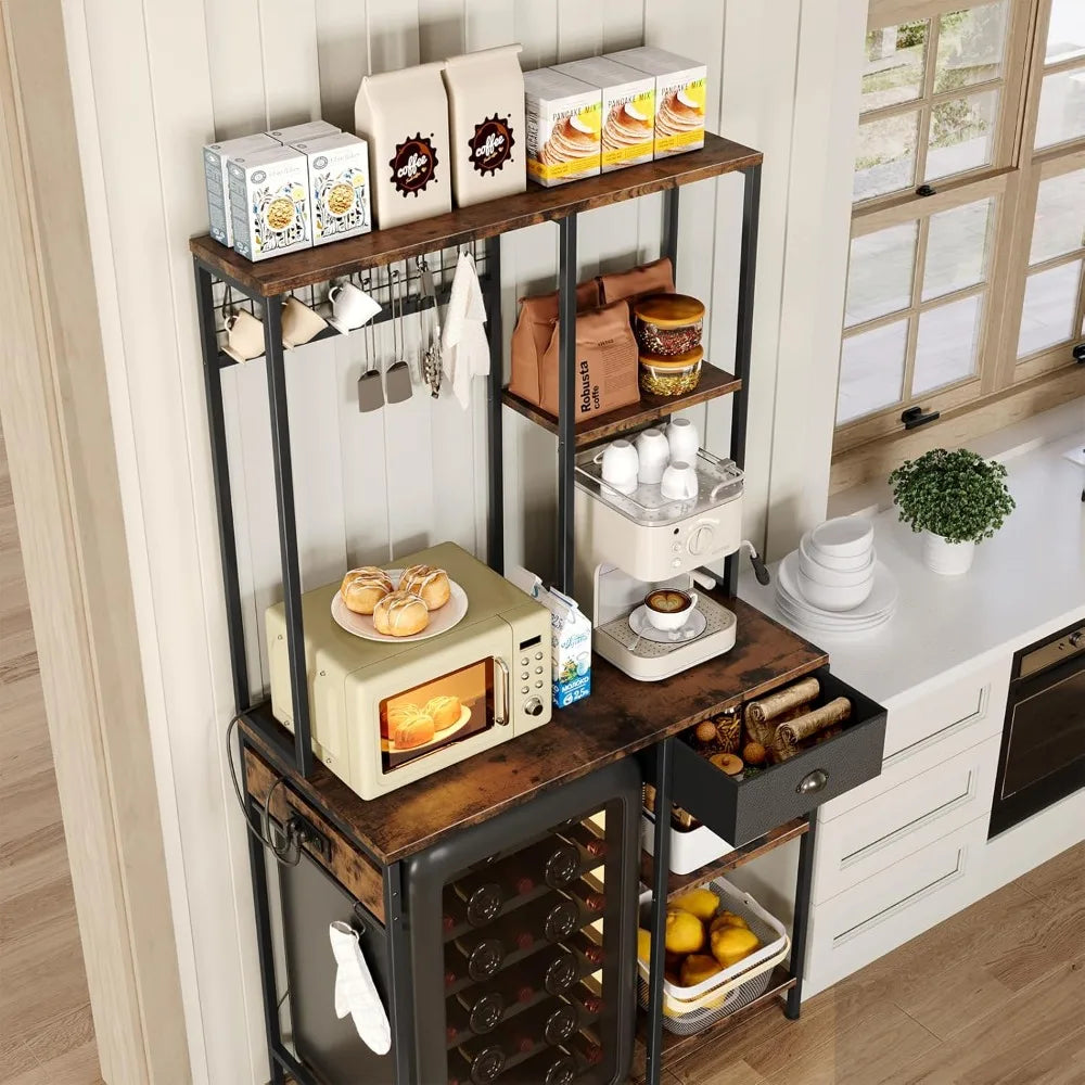 3-Tier Over Mini Fridge Shelf, outlet