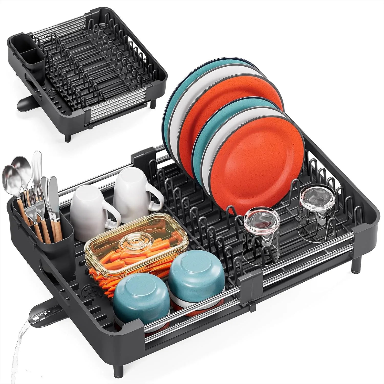 Expandable Dish Anti-Rust Aluminum