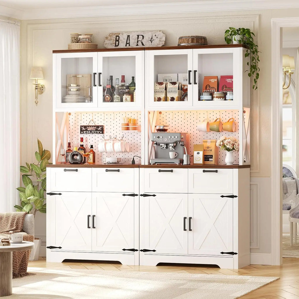 71" Tall Kitchen Pantry 63" wide