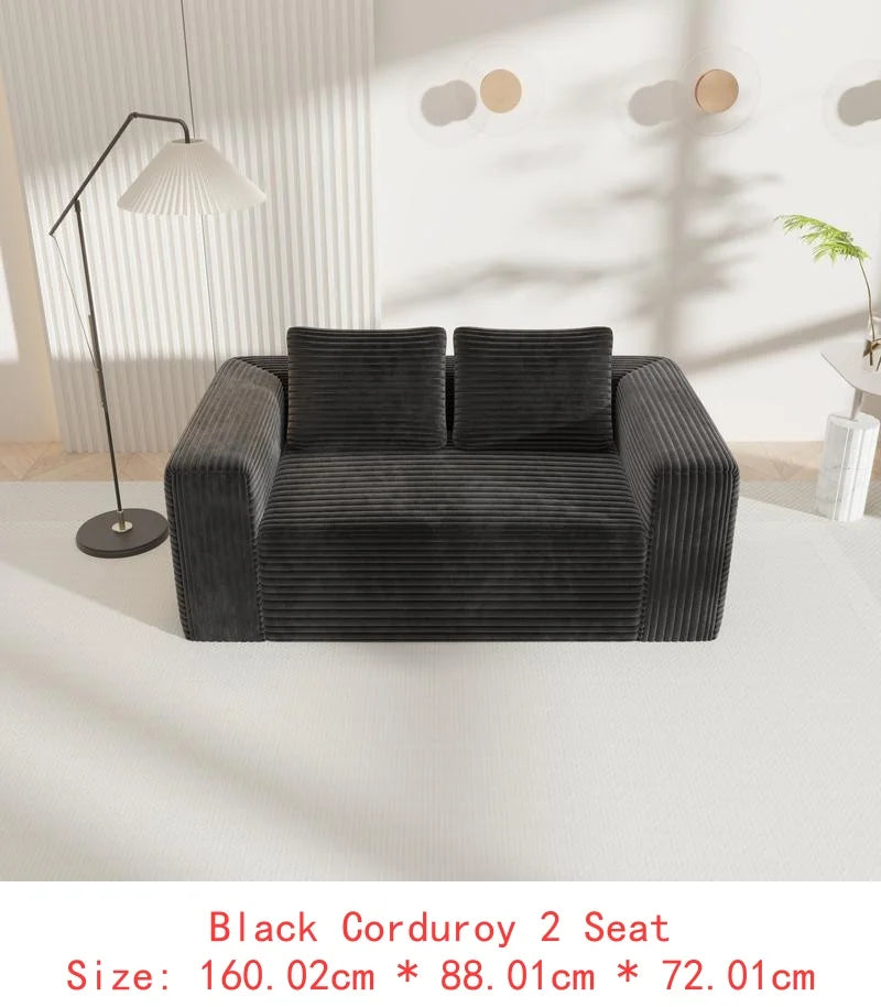 L-Shaped Cloud Sectional Sofa
