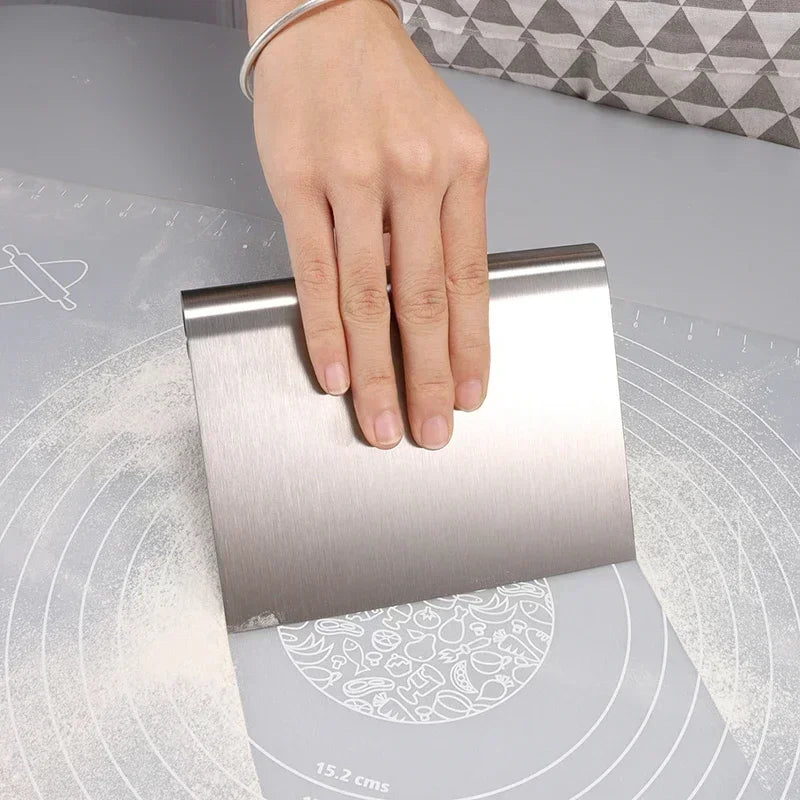 Stainless Scale Cake Scraper DIY Dough Pastry