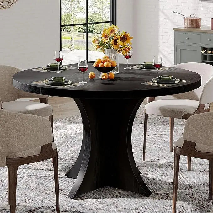 47.25" Round  for 4-6 Farmhouse Wood