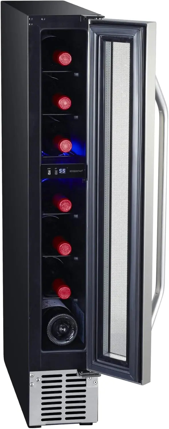 6-Inch 7-Bottle Built-In Wine Cooler