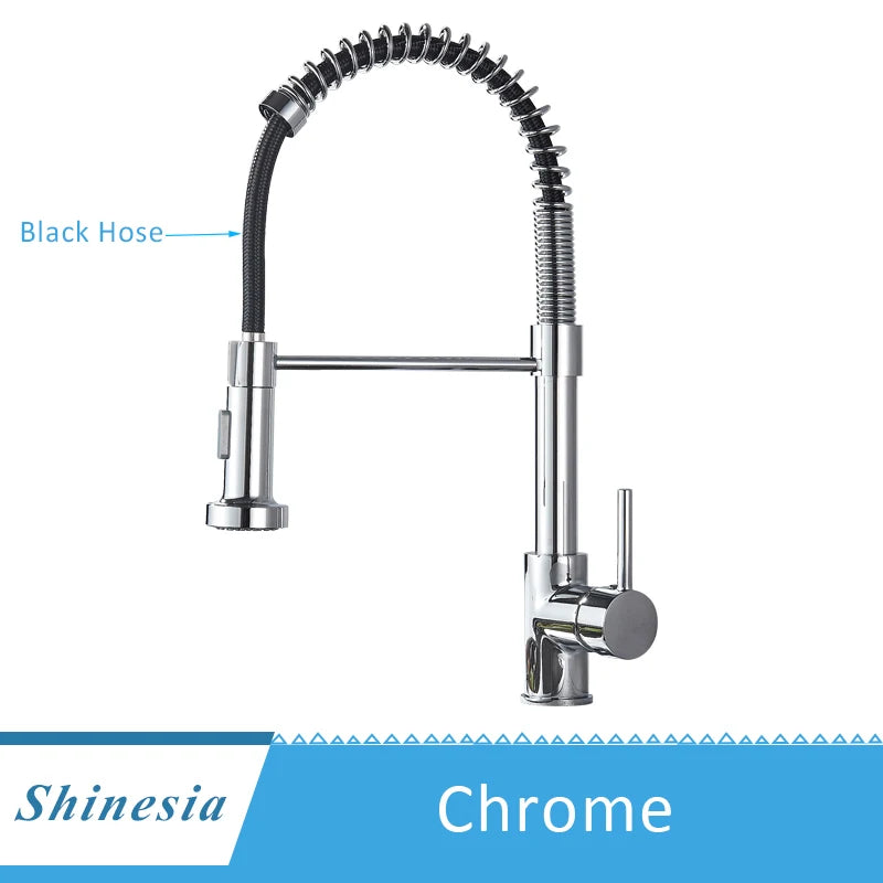 Brushed Nickel Deck Mounted Mixer 360 Rotation