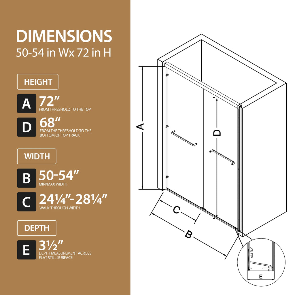 48" W x 72" H Chrome Aluminum Frame