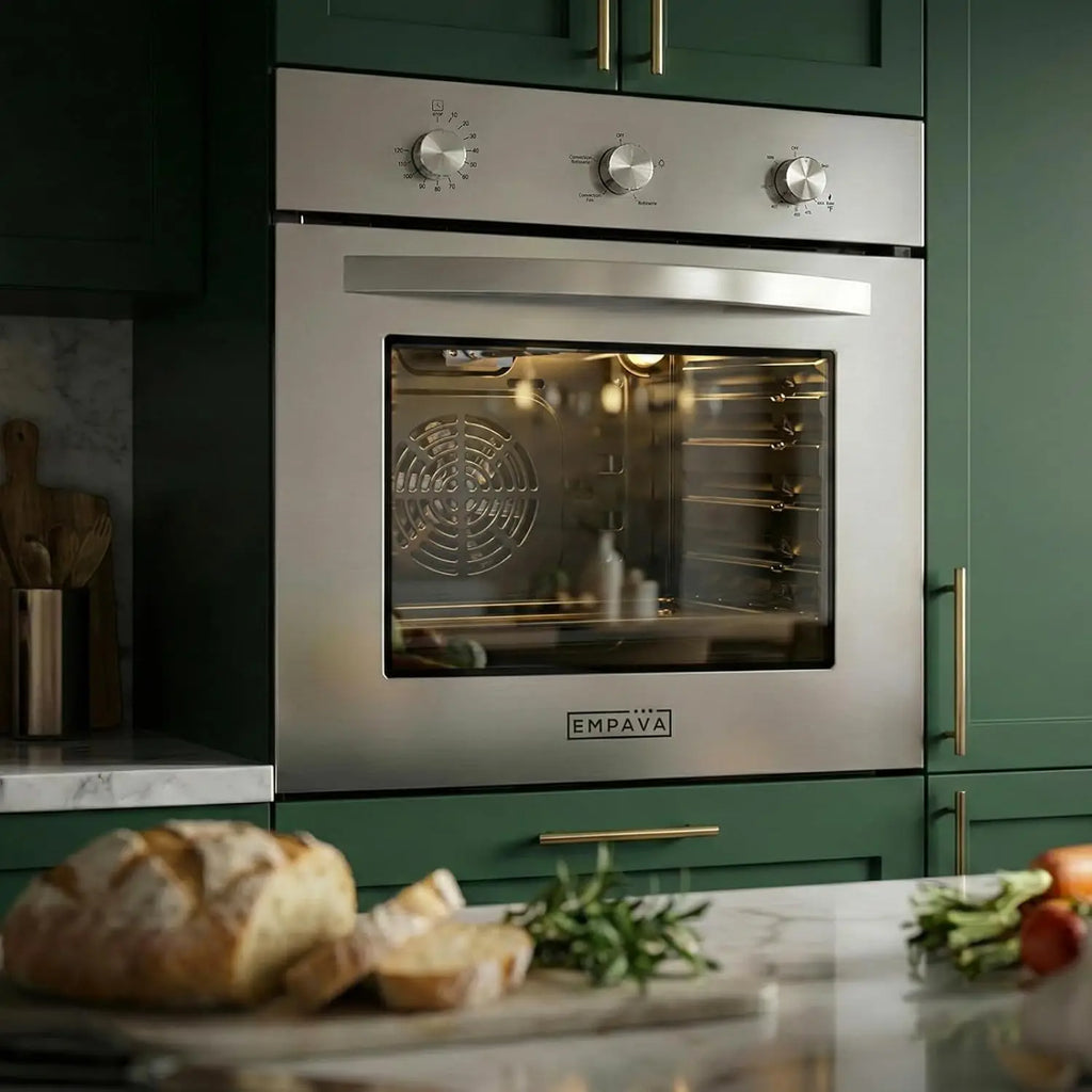 24" Built-In LPG Single Wall Oven Convection/Rotisserie