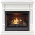 Dual Fuel Ventless Gas Fireplace Mantle