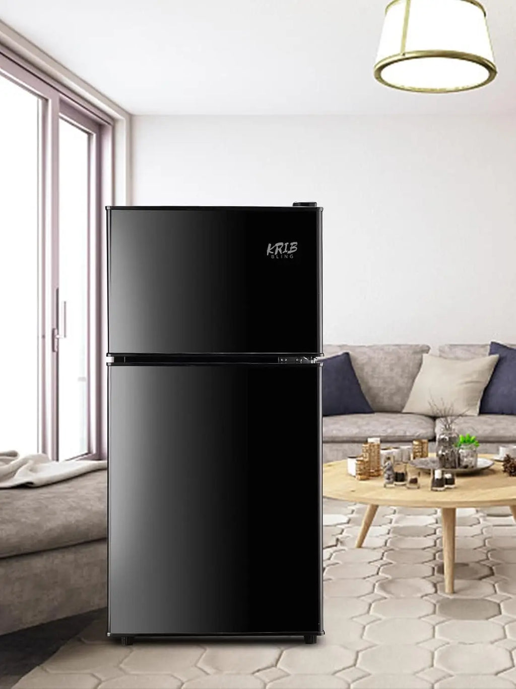3.5 CF Refrigerator/Freezer Double Door