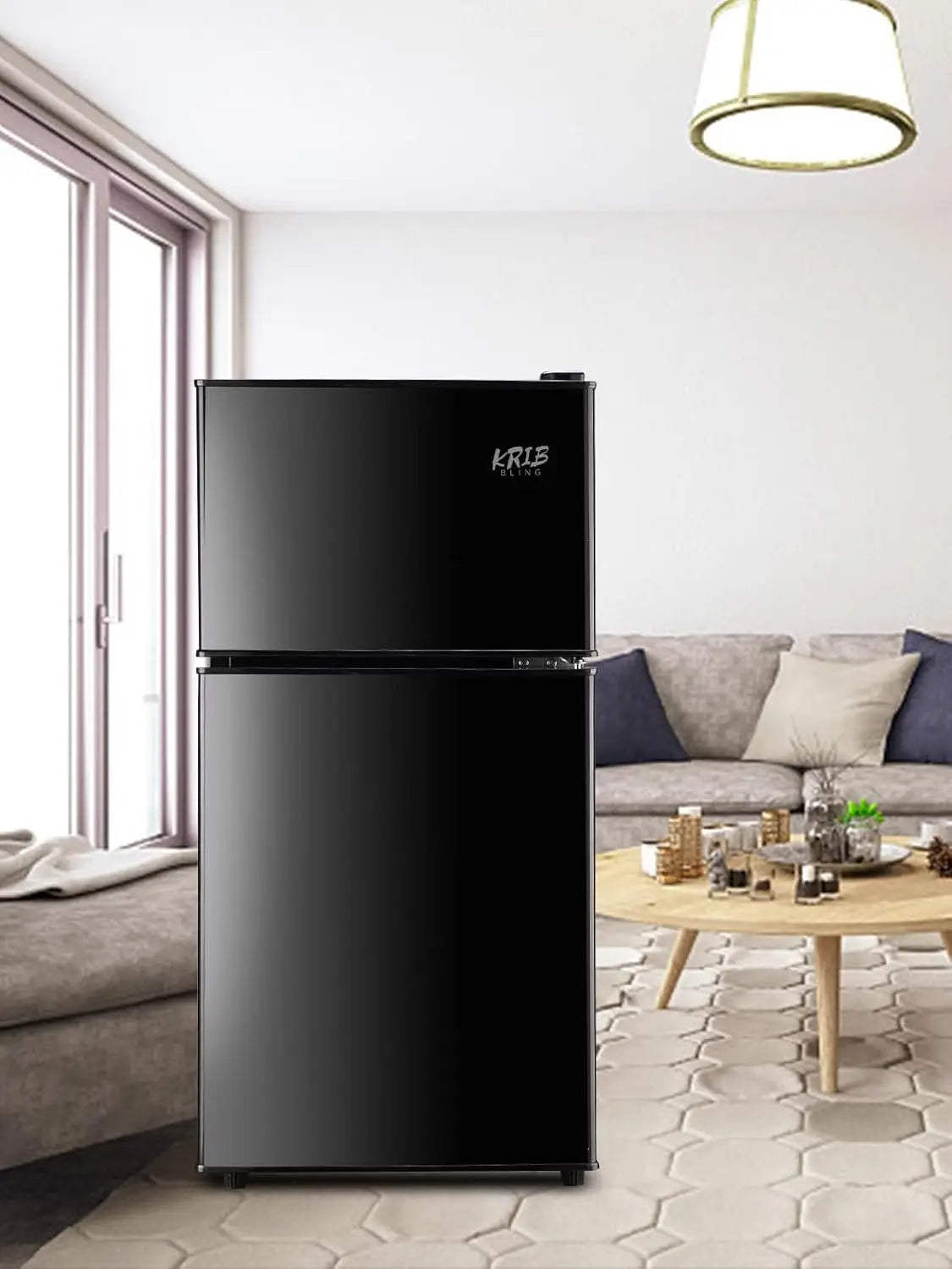 3.5 CF Refrigerator/Freezer Double Door