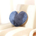 Blue Heart Pillow 16x14
