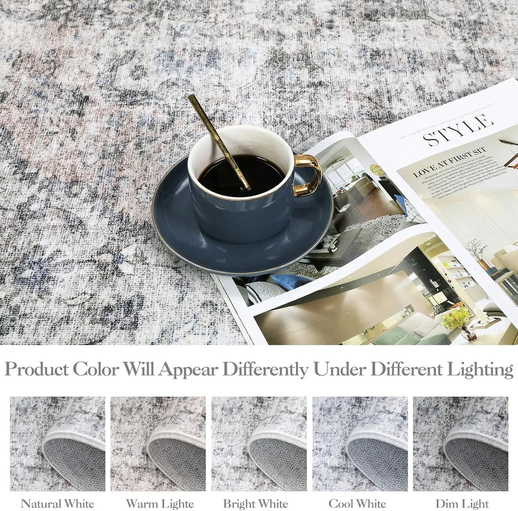 Washable Stain-Resistant Non-Slip
