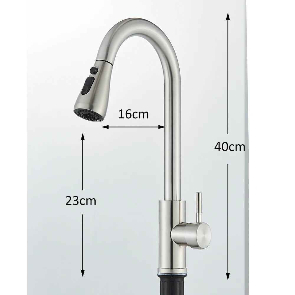 Brushed Nickel Pull-out Sprayer