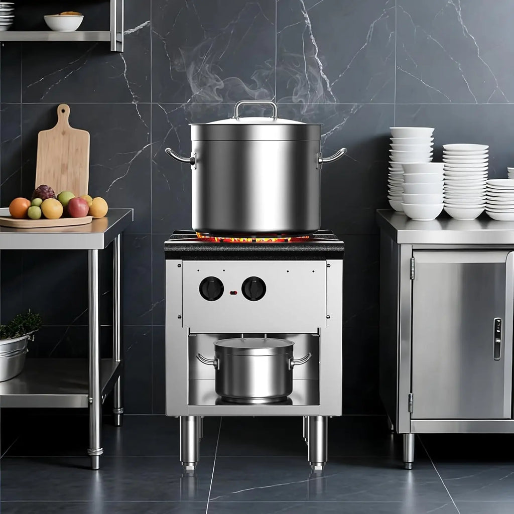 High Power 90,000 BTU Gas Stove, Propane & Natural Gas,