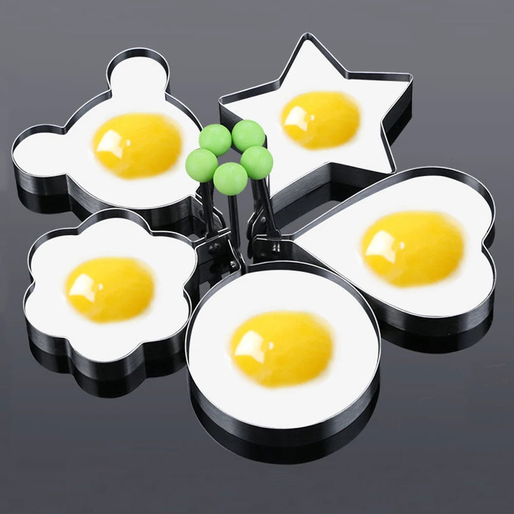 5Pcs Stainless Egg/Pancake Ring Molds