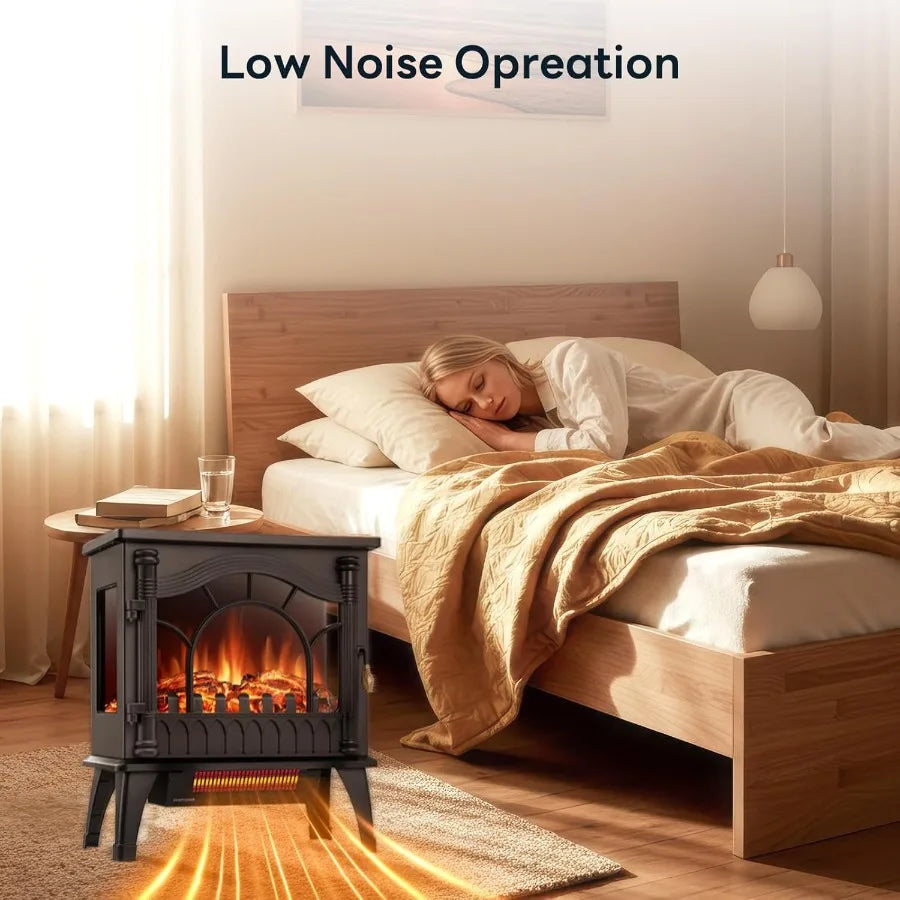 Freestanding Electric Fireplace Stove
