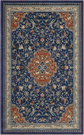 Navy Blue Orange, Boho Chic