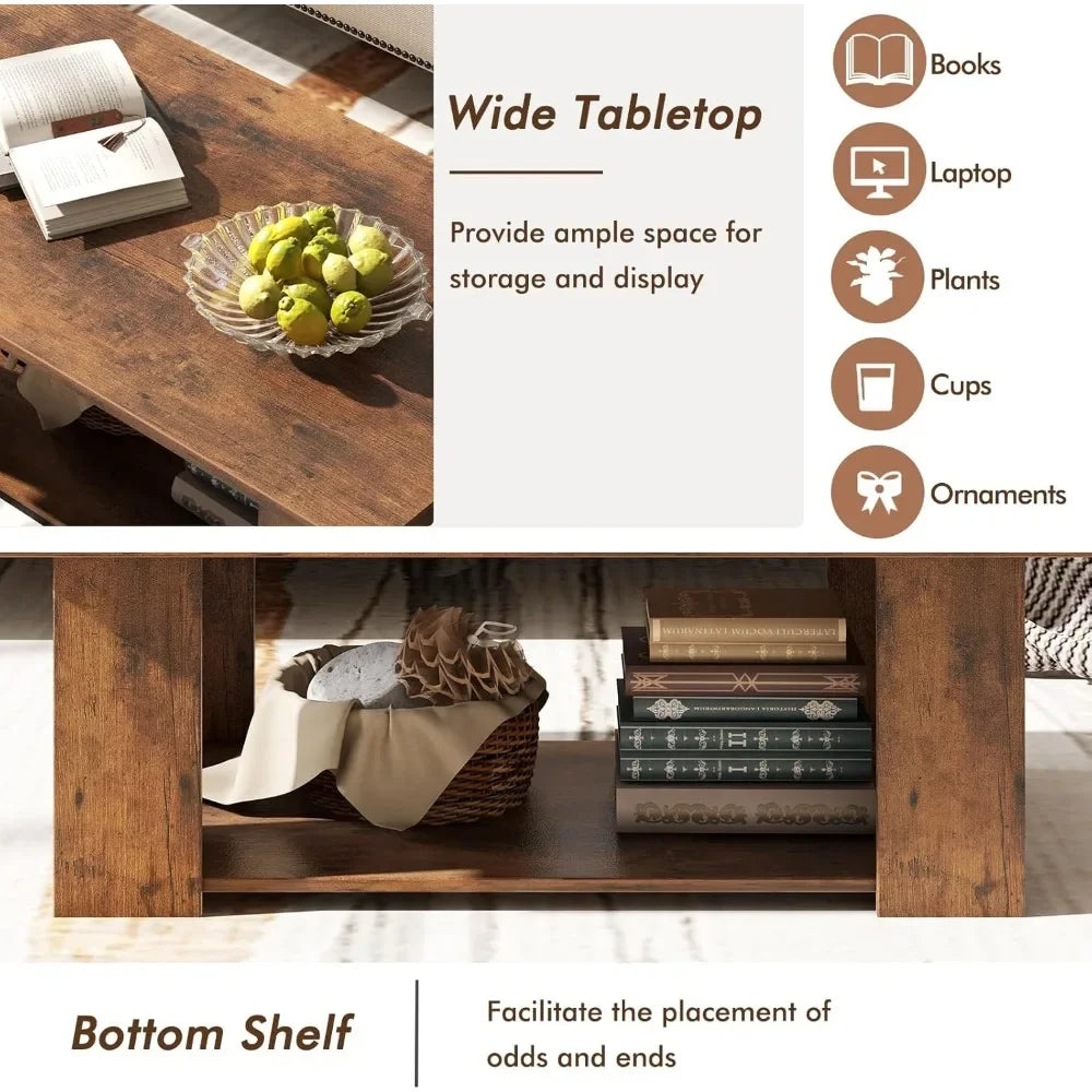 2-Tier Coffee Table