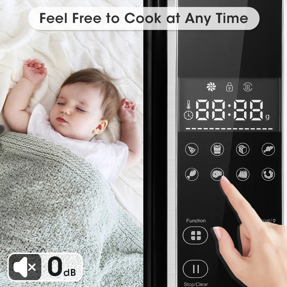 Microwave Oven, 1800W, LED Display