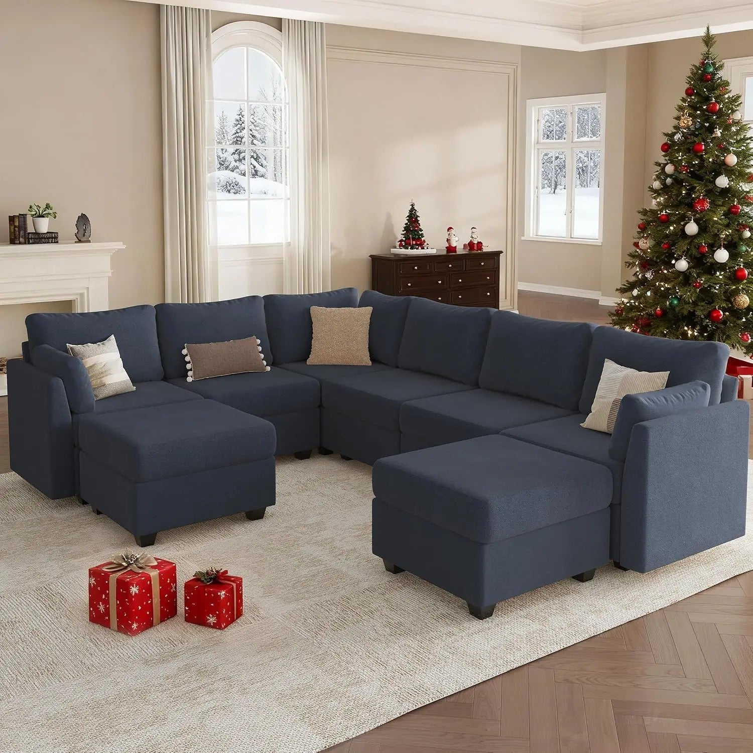 Large Modular Sectional Sofa
