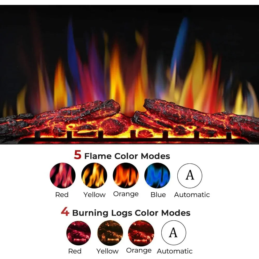 36-inch Electric Fireplace Insert Remote