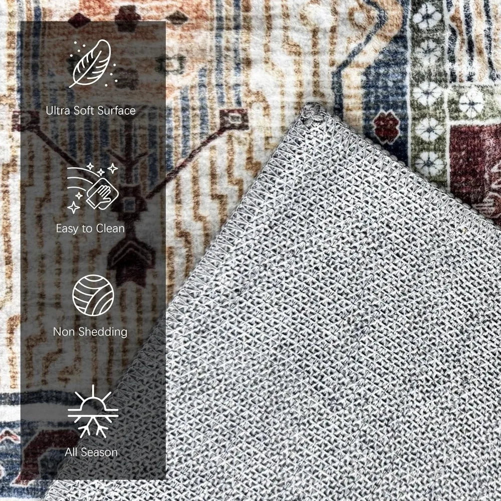 9x12 Vintage Washable