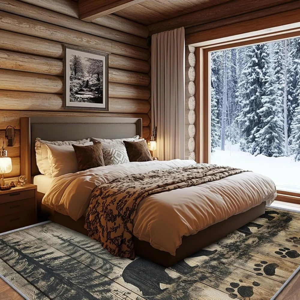 6x9 Rustic Woodland Lodge