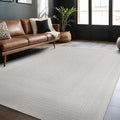Loop White 6x9 Boho Geometric