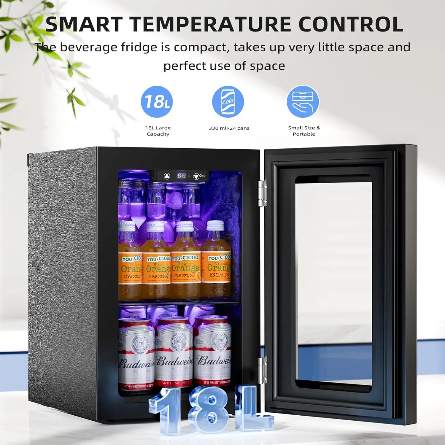 24 Can Beverage Refrigerator Quiet