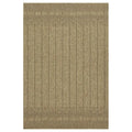 5'3"x7'3" Earth Jute/Mocha Indoor/Outdoor