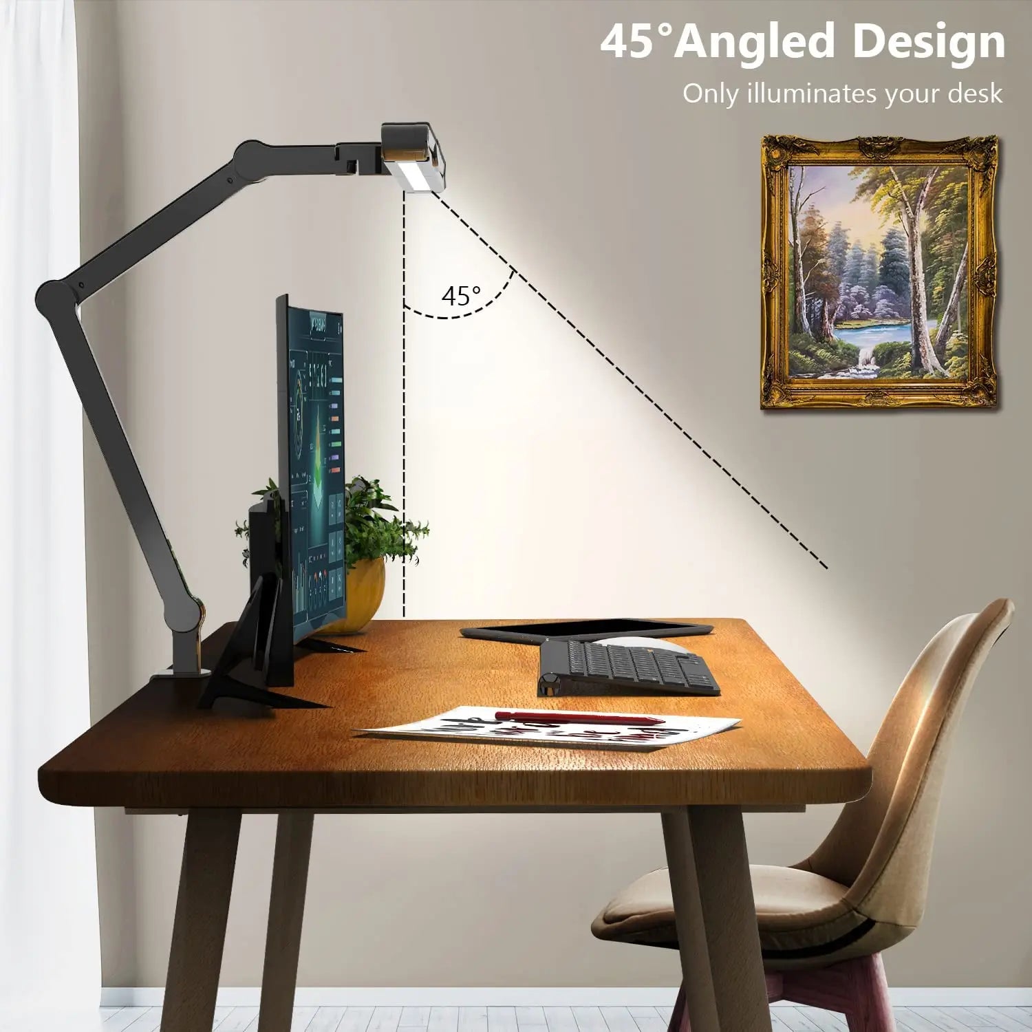 Three-head Five Color Lamp