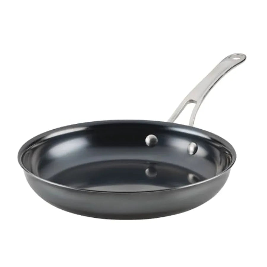 Carbon Steel Frying Pan Compatible W/All Cooktops