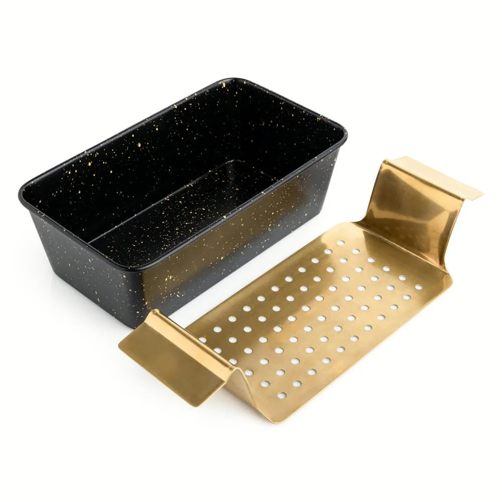 Non-Stick Loaf Pan W/Stainless Trivet