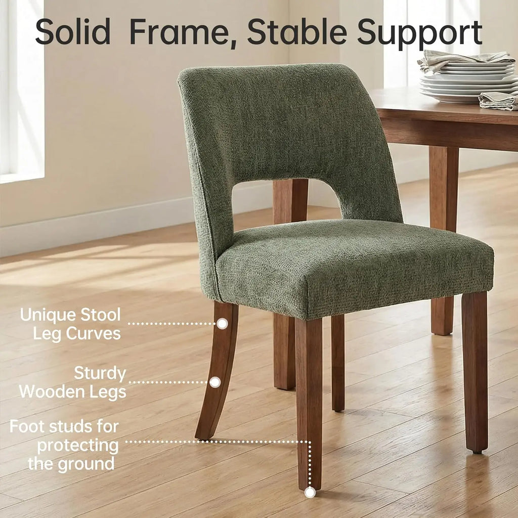 4 Mid Century Modern Upholstered