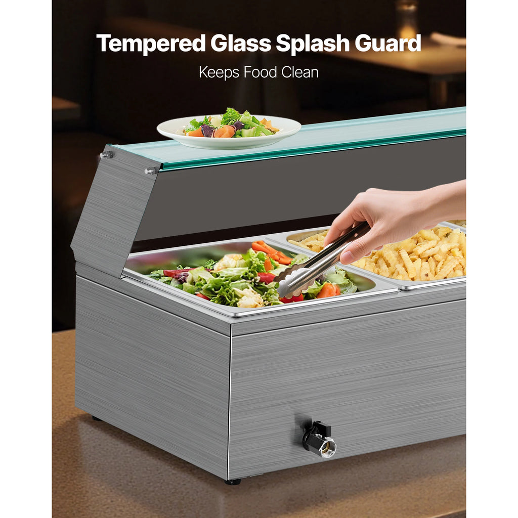 Commercial Food Warmer Electric Stainless