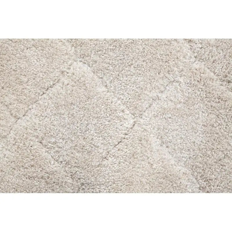 8x10 Tufted Cream Bijou Diamond