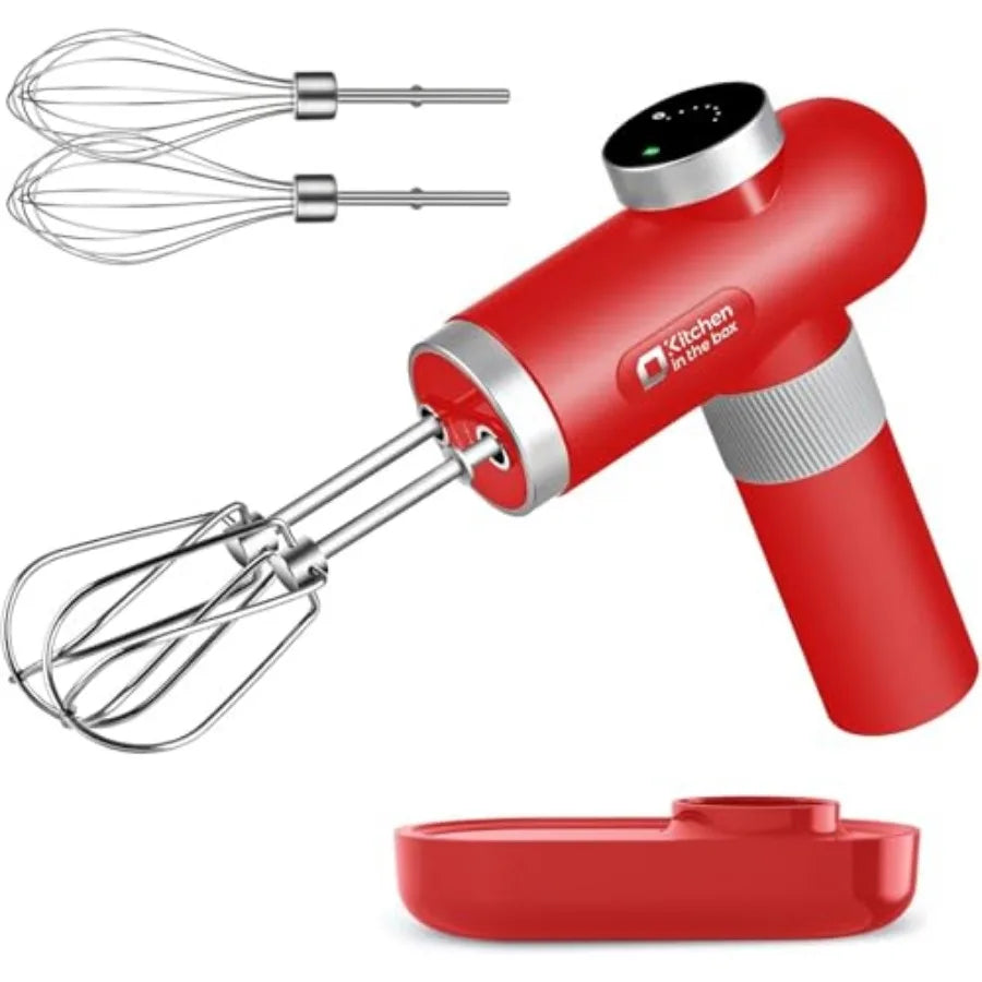 Cordless Rechargeable Hand Mixer Handheld