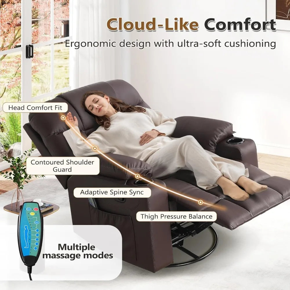 Swivel Rocker Recliner Chair