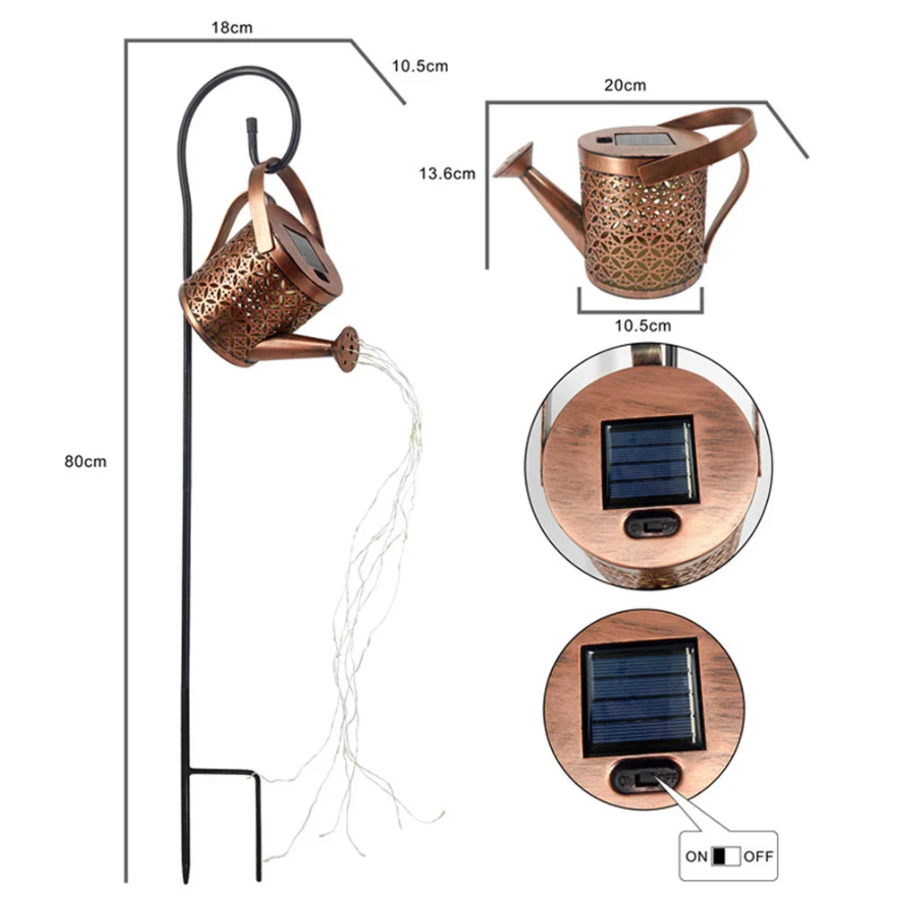 Solar Waterproof Portable Garden Lamp