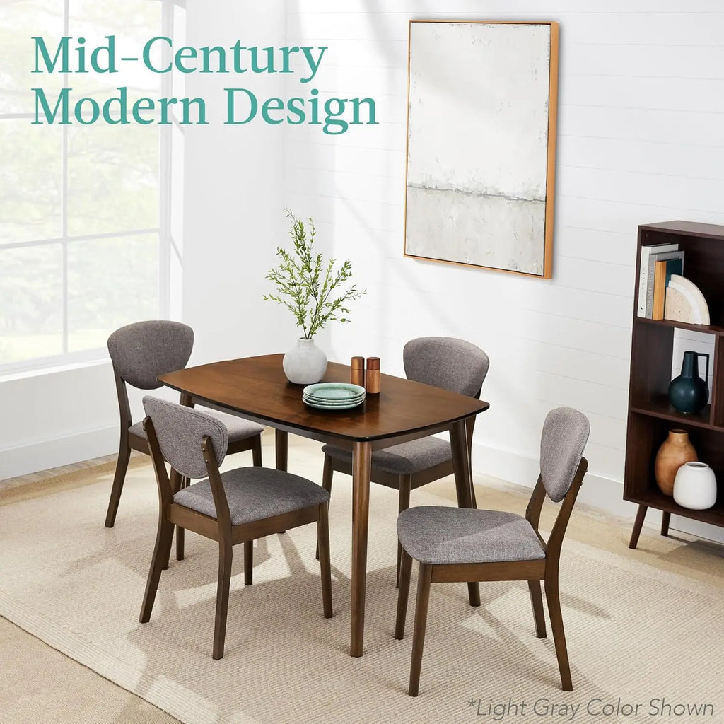 5-Piece Compact Mid-Century Modern