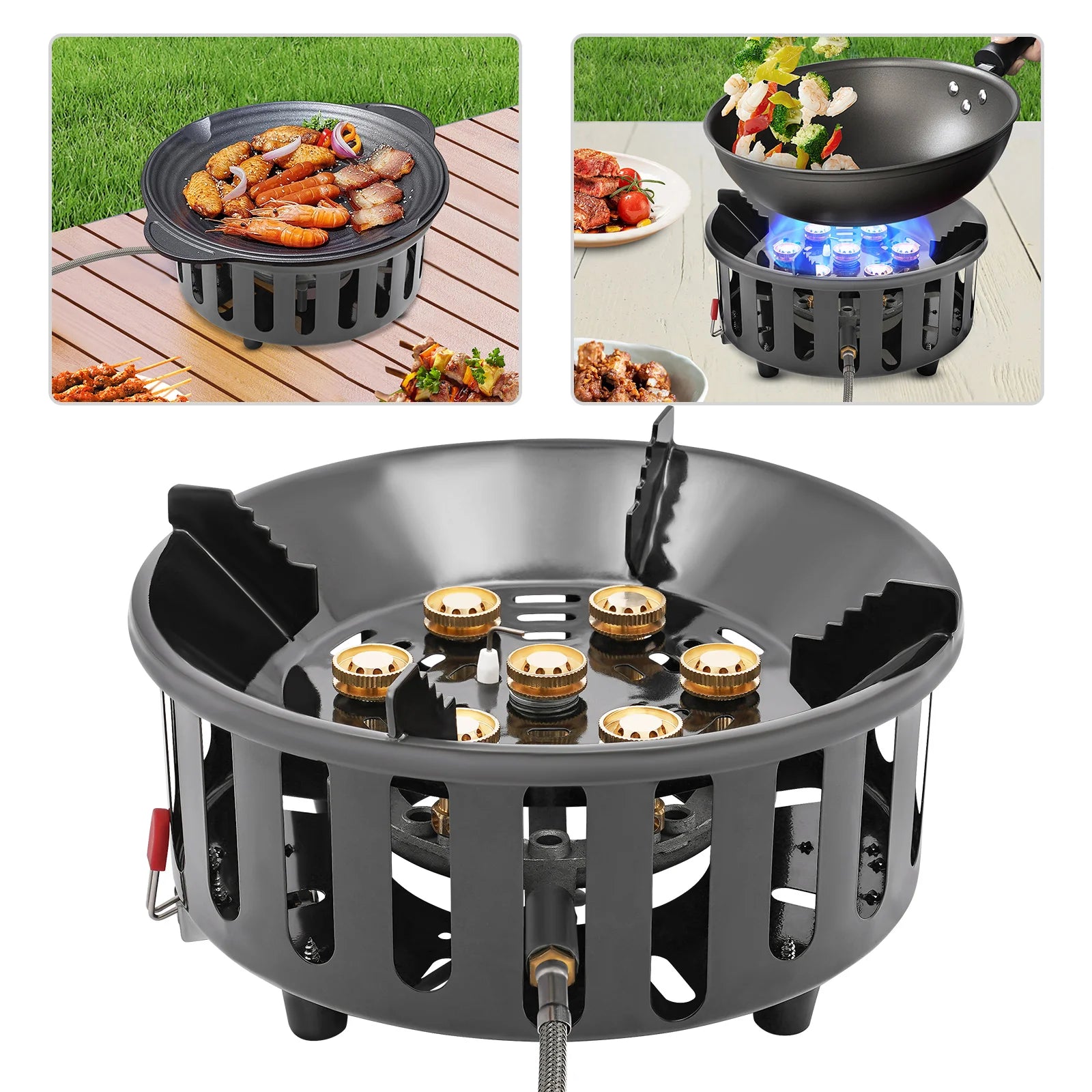 Cold-rolled Board Gas Cooking Burner