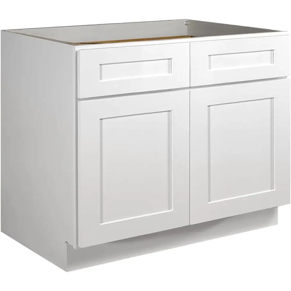 36" White Shaker RTA Base Cabinet
