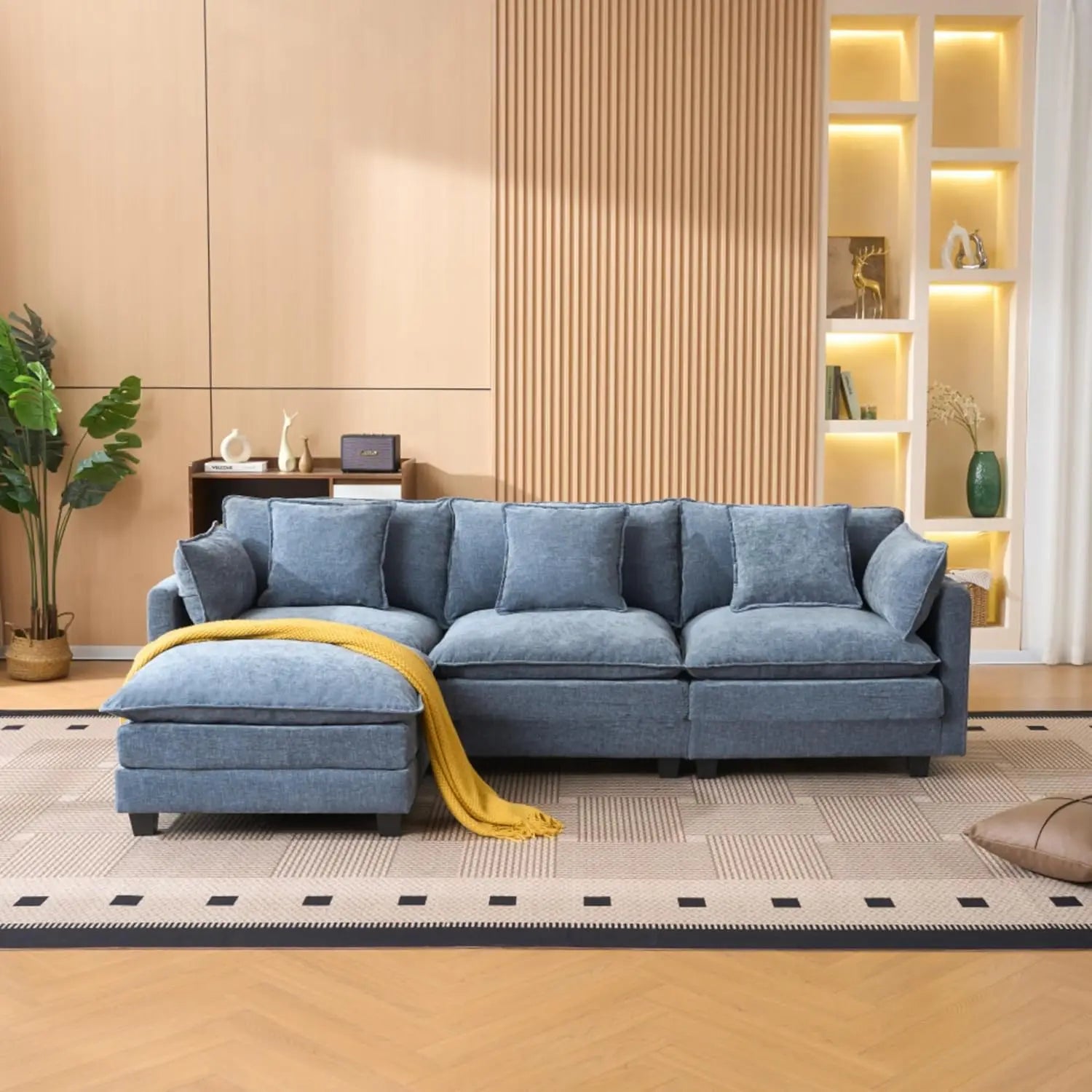 3 Seat Modular Sectional Sofa