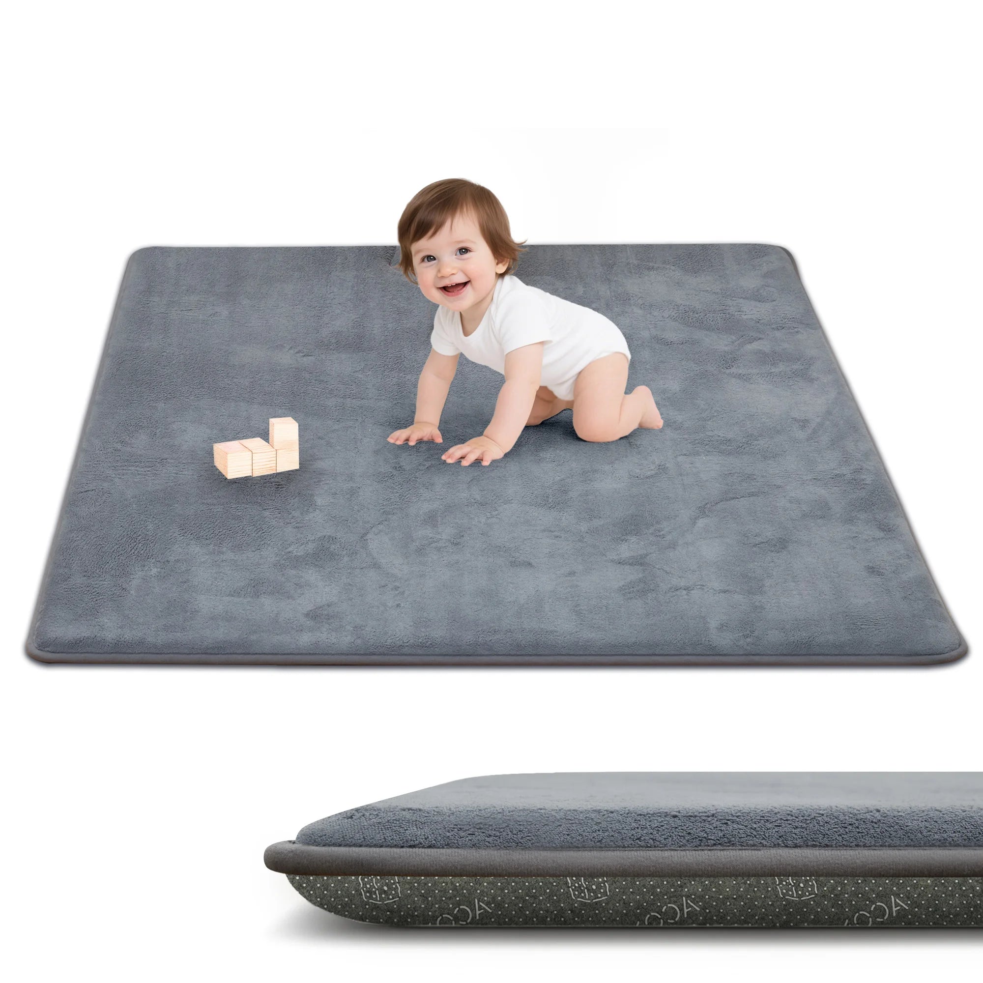 1.3“ Thick Memory Foam Playpen Mat