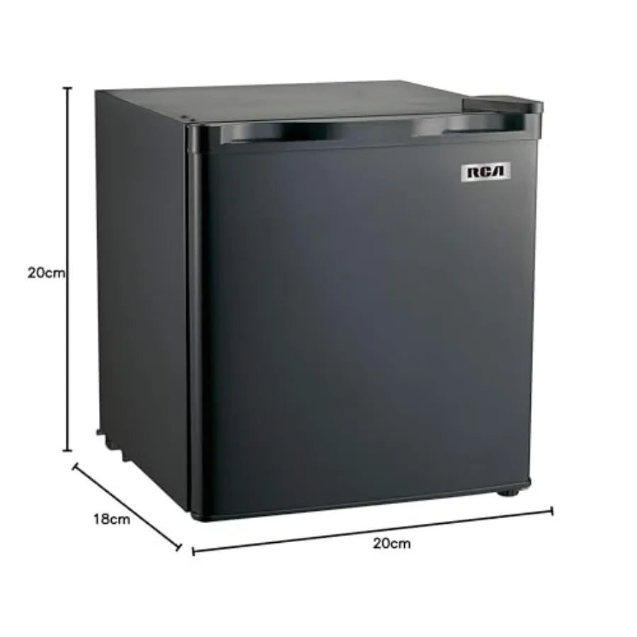 1.6 CF Fridge Black Compact Mini Fridge