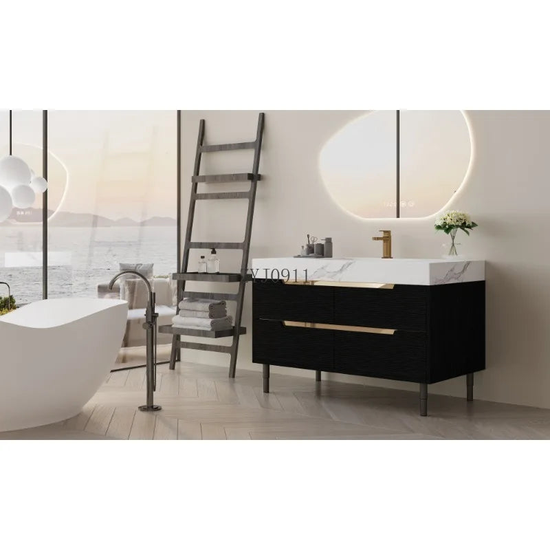 35.4" Modern Bathroom Vanity w/Undermount Sink