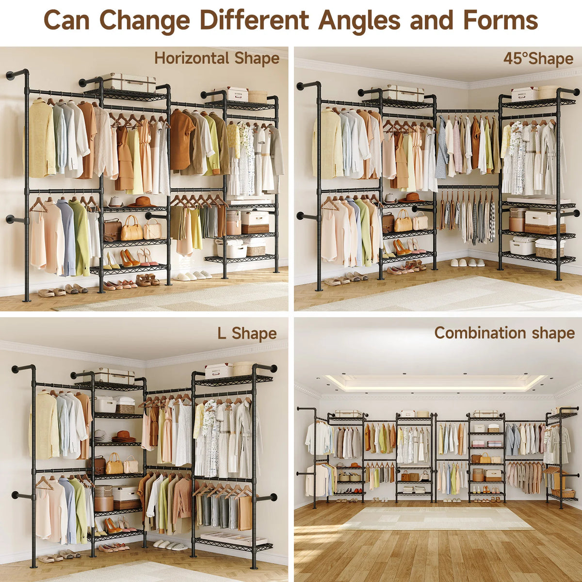 Dungeness Rack Wall Mounted Pipe Clothes Rack – Dungeness Home